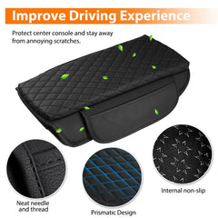 Autorder center console cover easy install without slipping.