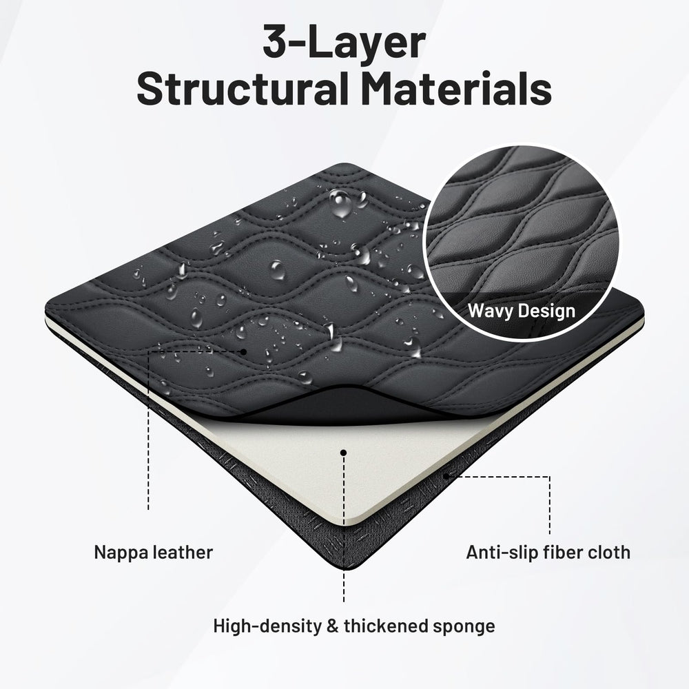 Autorder center console cover raises armrest height for improved comfort