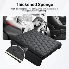 Autorder center console cover elastic bands ensure snug, secure installation