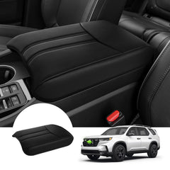 Autorder center console cover for Honda Pilot shows precise, wrinkle-free fit