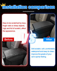 Autorder center console cover anti-scratch design preserves the interior look.