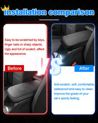 Pet-friendly Autorder console cover guards against claws and sticky paws