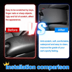 Autorder anti-slip base keeps the center console cover in place during drives.