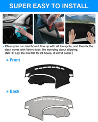 Autorder dash cover easy install no adhesives for Mazda3 2010-2013