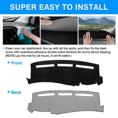 Autorder Avalanche dashboard cover safeguards the front panel from sun damage