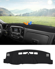 Autorder dashboard cover for Silverado/Sierra with precise fit and sensor cutouts.