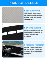 Autorder flannel dash mat heat absorption for Mazda3 2010-2013