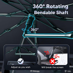 Autorder heat-reflective coating helps keep surfaces cooler.