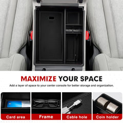 Autorder OEM-style storage box blends with Santa Cruz interior aesthetics