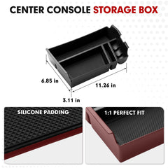 Autorder rubber liner reduces sliding and rattling inside the tray.