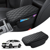 Autorder Sorento center console cover in Napa leather for scratch protection