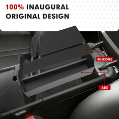 Autorder washable console insert cleans quickly for a fresh look.