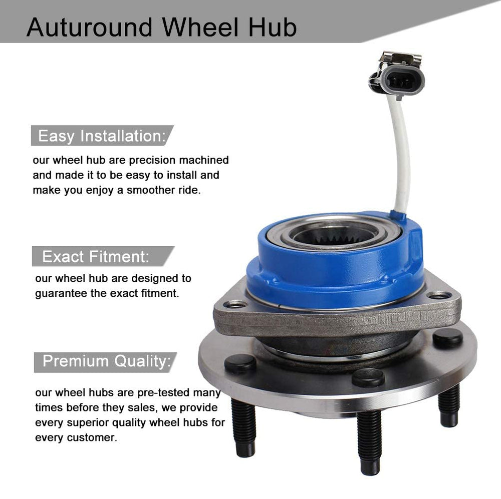 Autoround 513121 hub assembly for Pontiac Grand Prix, reliable five-lug mounting.