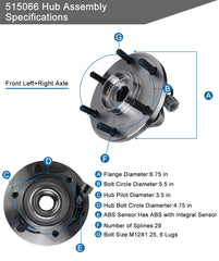 Autoround 515066 compatible with Nissan Armada Pathfinder Infiniti QX56