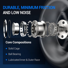 Autoround 515151 dodge-ram hub replacement improves stability and reduces vibrations.