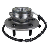 Autoround front hub assembly front view shows overall fit for 4x4 F-150.