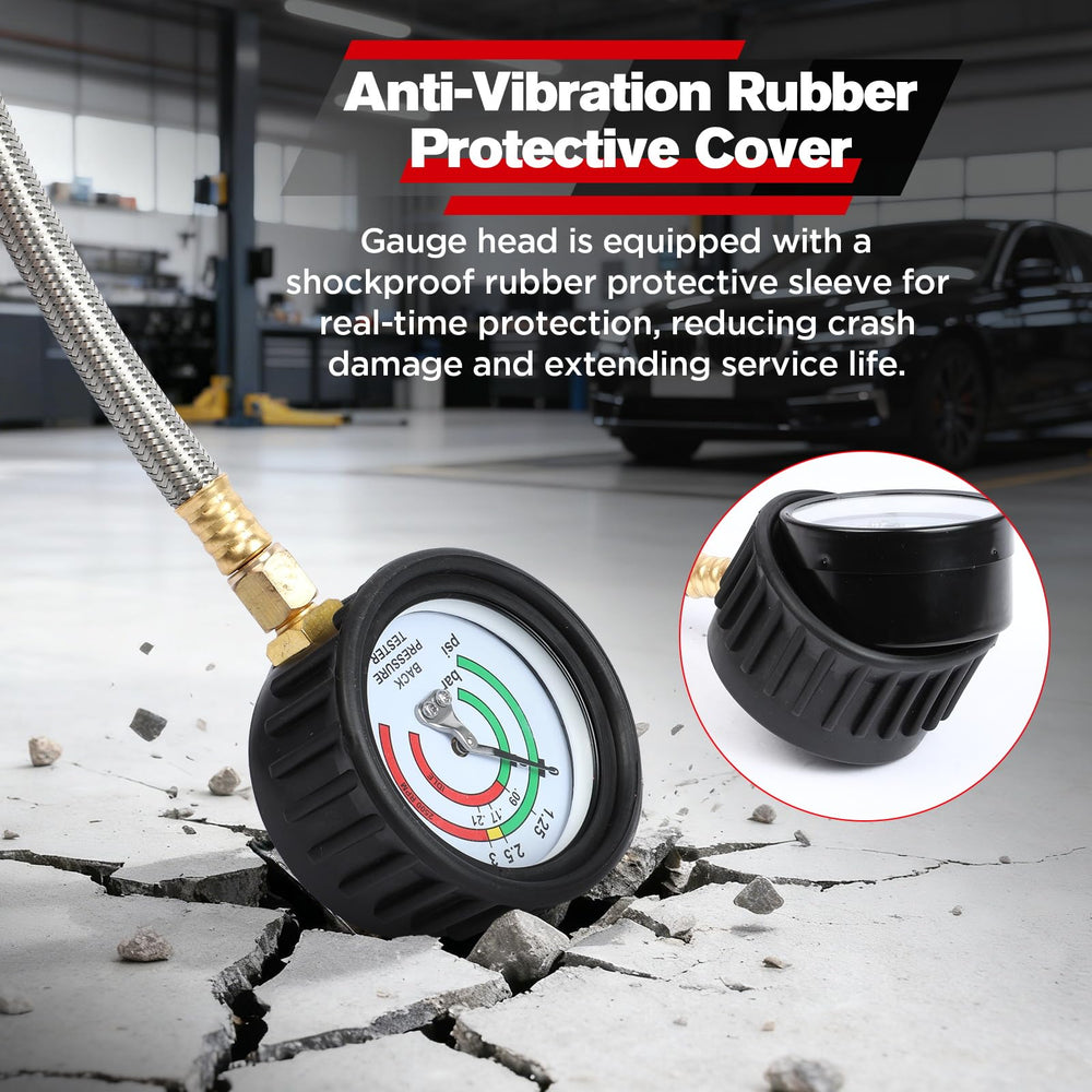 Autory adapters M12 and M18 seal to prevent exhaust leaks.