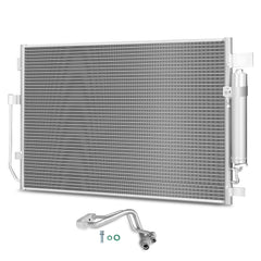 AUTOSAVER88 A/C condenser for Altima front view with direct-fit compatibility