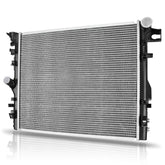 AUTOSAVER88 radiator front view for Jeep Wrangler showing rugged build for cooling
