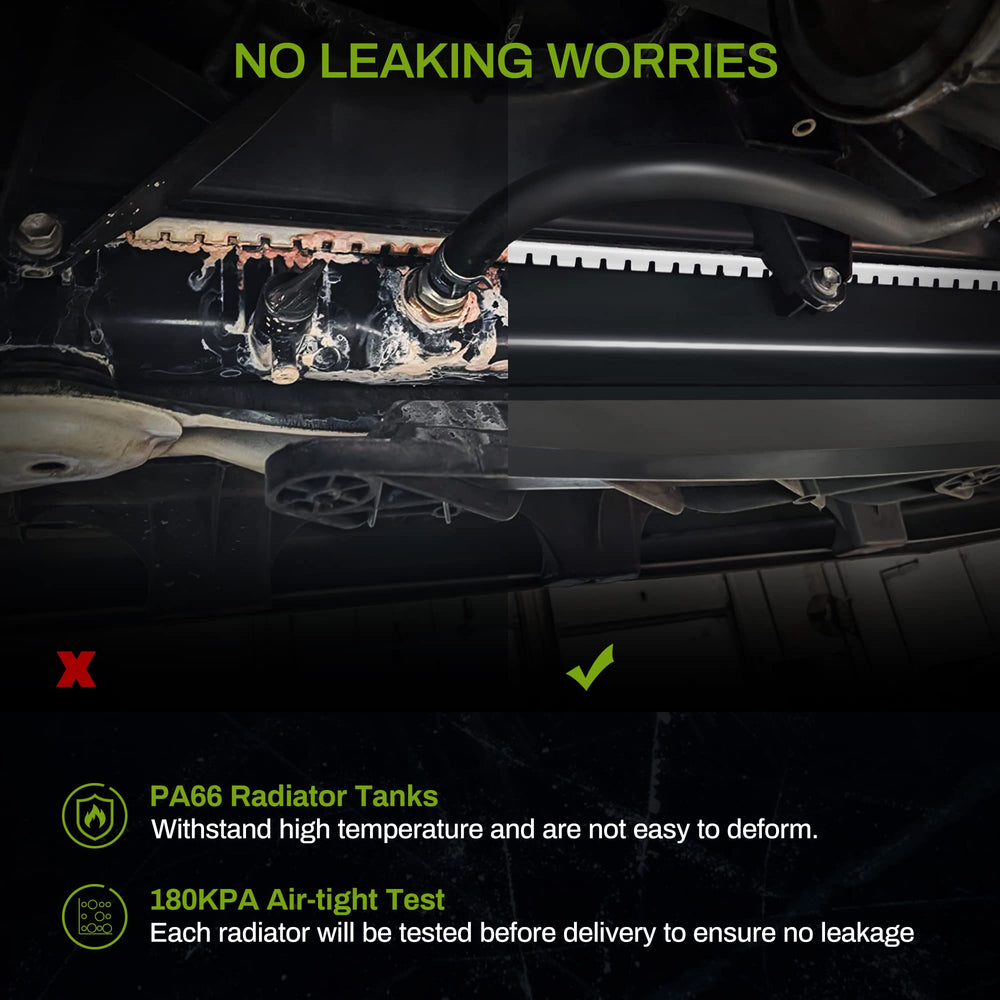 AUTOSAVER88 radiator installation mounting demonstrates OE-fit for quick replacement