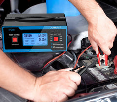 AUTOUTLET upgraded 8V charger suitable for golf carts and vehicles