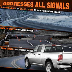 Autoverve tail light right for Dodge Ram 1500 improves signaling