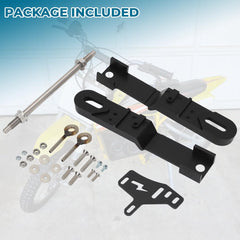 Kit mounted on Razor MX650/SX500 showing improved stability and control