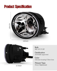 AUTOWIKI fog lights housing sealed — durable construction for harsh weather