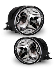 AUTOWIKI fog lights for Nissan Titan/Armada — front-view pair with clear lenses for better visibility