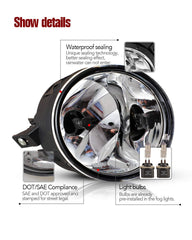 AUTOWIKI fog lights right side — pre-installed bulbs for quick setup