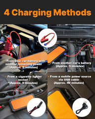 Autowit Jump Starter compact portable design suitable for trunk storage