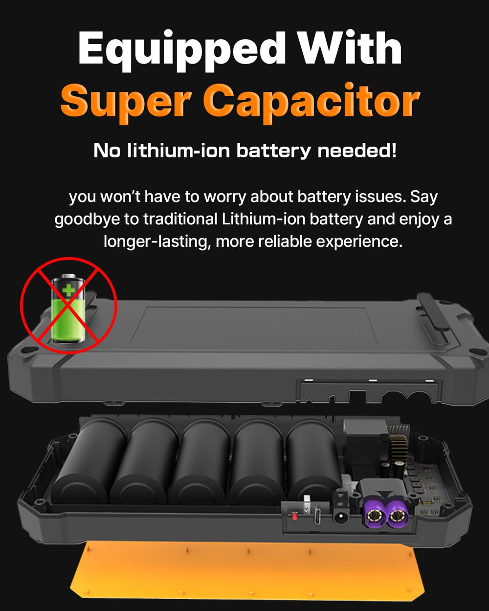 Autowit Jump Starter safety features highlighting protection against sparks