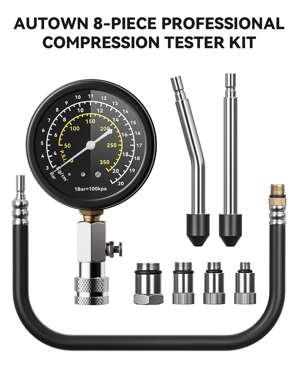 AUTOWN durable metal adapters compatibility for M10 to M18 simplifies various engine tests.