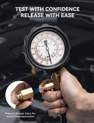 AUTOWN relief valve ensures safe pressure relief after testing