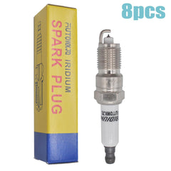 Autowxjq spark plug packaging shows secure 8-pack box and compatibility.
