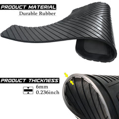 AUTOXBERT flexible rubber material resists scratches and wear