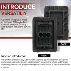 AUTOXBERT jack pad for BMW F20 ensures stable contact during maintenance