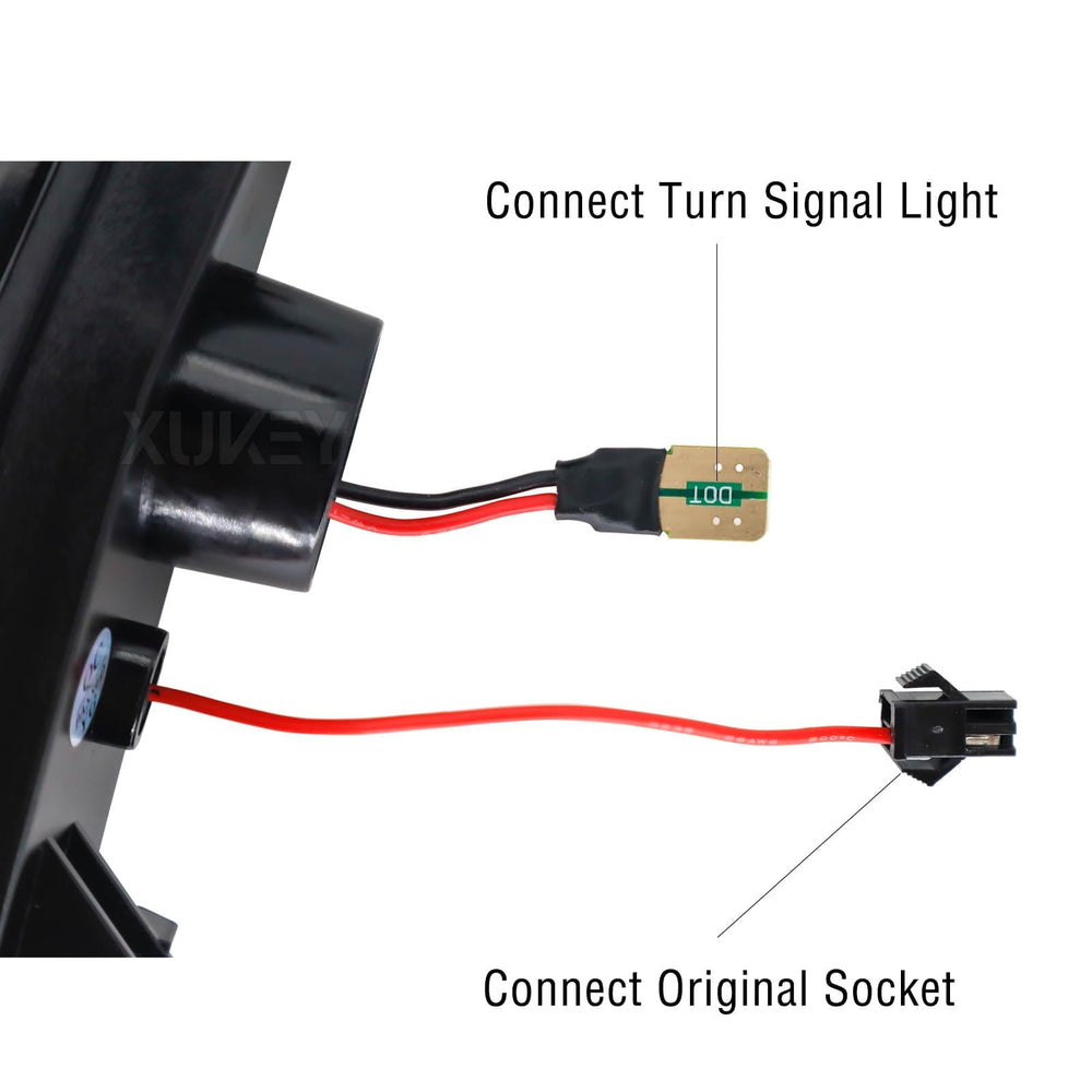 AUTOXBERT plug-and-play side marker lights for quick Civic installation.