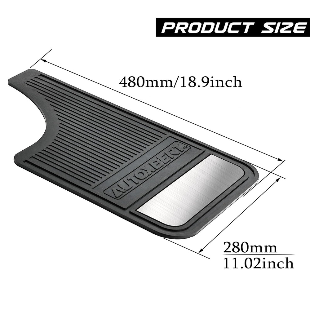 AUTOXBERT universal rubber mud guards offer broad compatibility across vehicles