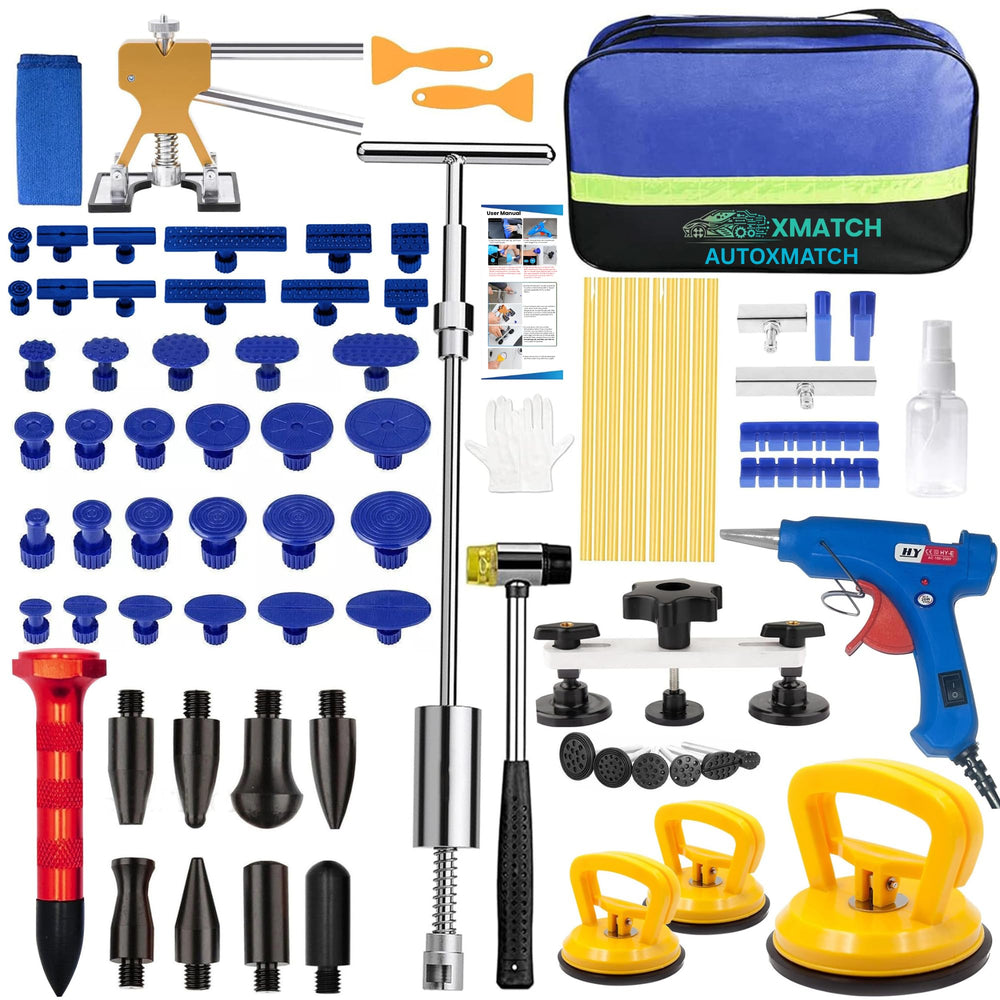 Autoxmatch dent puller kit with Golden Lifter for precise small dents.