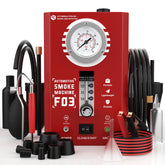 AUTTOPS smoke machine F03 leak detector—quick leak detection for 12V vehicles.