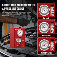AUTTOPS vehicle cone adapters—fit wide pipe ranges for versatile testing.