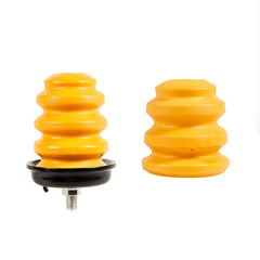Autycle rear bump stops on axle bumper help absorb impacts