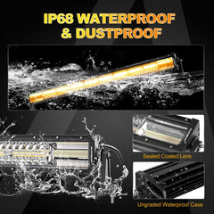 Auxbeam 42-inch LED light bar fits Jeeps, trucks, SUVs and more for versatility