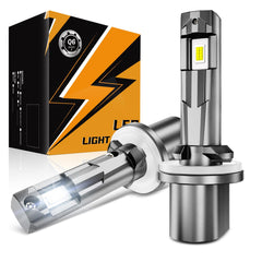 Auxbeam 880 fog light with 6500K beam improves visibility in dense fog