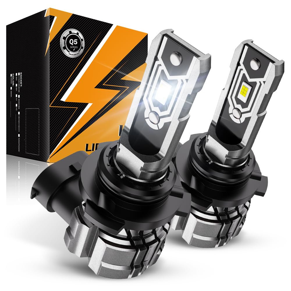 Auxbeam 9006 HB4 fog light with 6500K white beam for clearer night driving