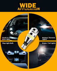 Auxbeam 912-921 LED bulb long life with efficient cooling