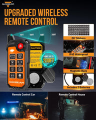 Auxbeam AS-800 Bluetooth App Interface with color and icon customization.