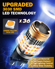 Auxbeam B21 3157 bulbs with built-in resistor reduce CANBUS errors