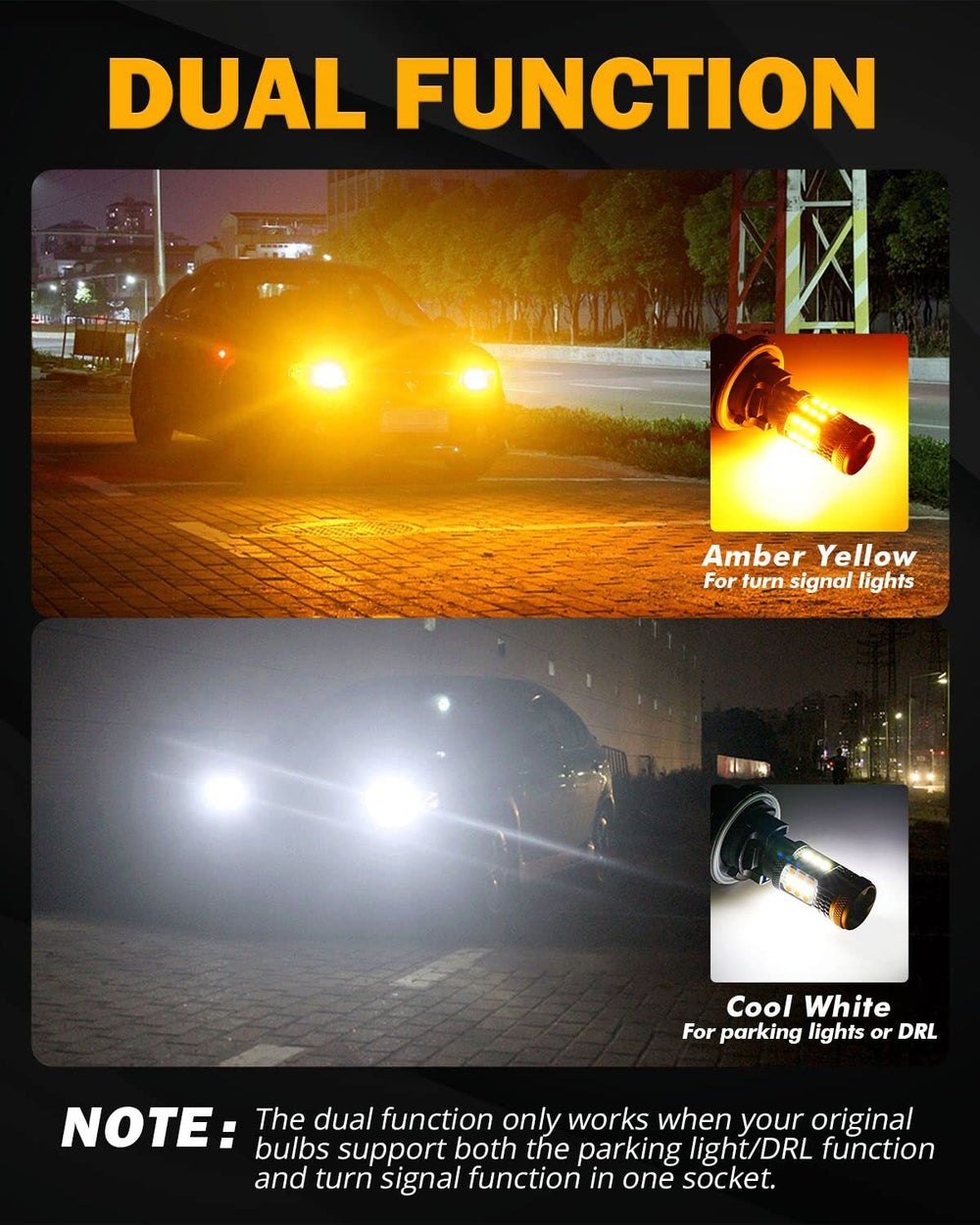 Auxbeam B21 IP68 rating for durable, waterproof operation.